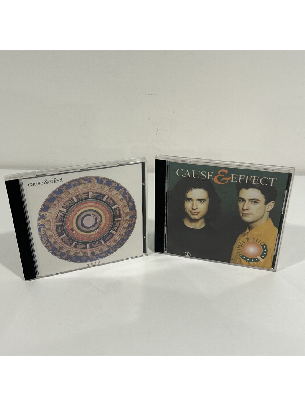 Cause & Effect Trip 1994 Another Minute 1991 CD Album Lot Synth Pop